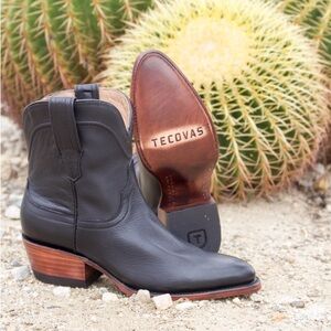 Tecovas The Penny Cowgirl Boots | Midnight Calf | 7.5